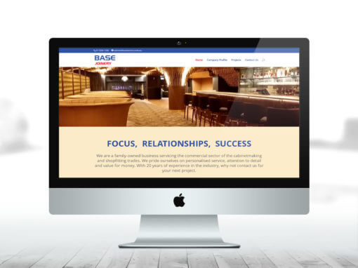 Base Joinery website